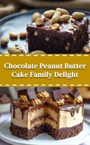 Chocolate Peanut Butter Cake