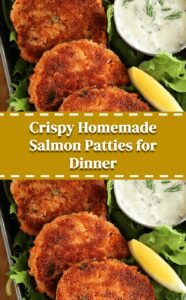 Classic Crispy Salmon Patties for Supper