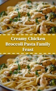 Creamy Chicken Broccoli Pasta