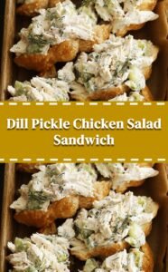Creamy Dill Pickle Chicken Salad Delight