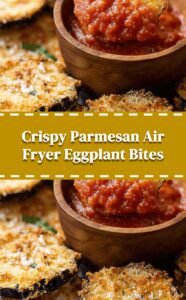 Crispy Parmesan Air Fryer Eggplant Slices