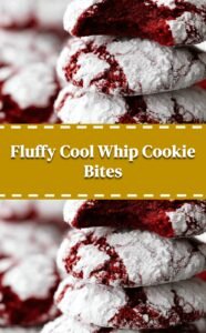 Easy 4-Ingredient Cool Whip Cookies