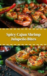 Fiery Cajun Shrimp Stuffed Jalapeños