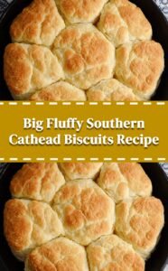 Fluffy Southern Cathead Biscuits Recipe