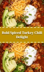 Hearty Turkey Chili with Bold Spices