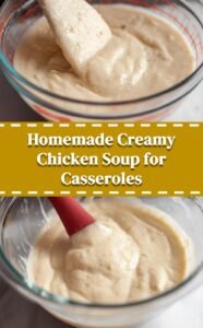 Homemade Cream of Chicken Soup Substitute for Casseroles