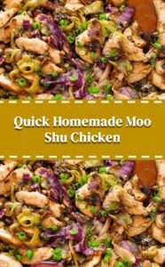 Homemade Moo Shu Chicken Delight