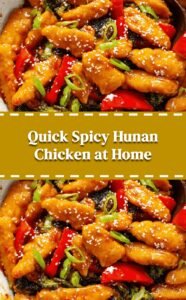 Hunan Chicken: Quick Spicy Homemade Takeout