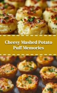 Leftover Mashed Potato Puffs