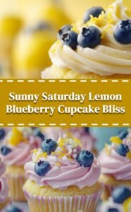 Lemon Blueberry Cupcakes