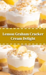 Lemon Cream Graham Cracker Delight