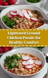 Lightened Ground Chicken Pozole Recipe