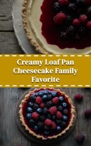 Loaf Pan Cheesecake Recipe