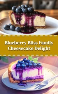 Luscious Blueberry Cheesecake Recipe