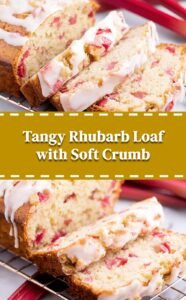 Moist Tart Rhubarb Bread Recipe