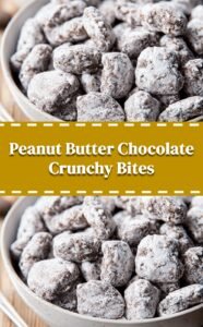 Peanut Butter Chocolate Crunch Bites