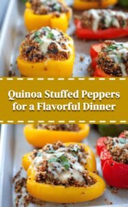 Quinoa Stuffed Peppers for Dinner