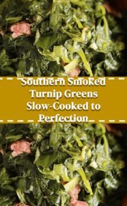 Slow-Cooked Southern Turnip Greens with Smoked Meat