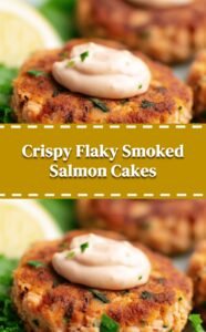 Smoked Salmon Cakes with Crispy Flakey Texture