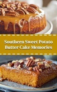 Southern Sweet Potato Butter Cake
