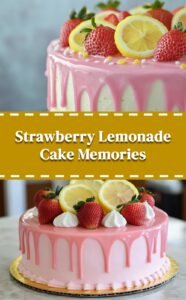 Strawberry Lemonade Cake