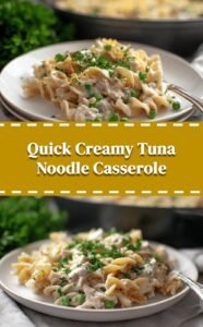Upgraded 30-Minute Tuna Noodle Casserole