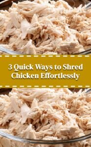 3 Easy Ways to Shred Chicken Quickly