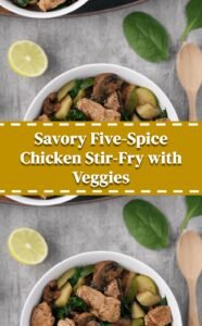 5-Spice Chicken with Mushrooms & Veggies