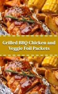 BBQ Chicken Foil Packet Recipe