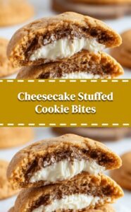 Cheesecake-Filled Cookie Delights