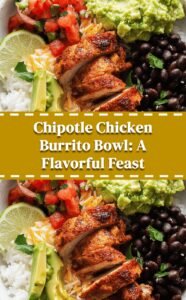 Chipotle Chicken Burrito Bowl Delight