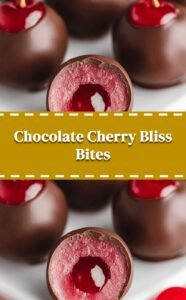 Chocolate-Dipped Cherry Delights