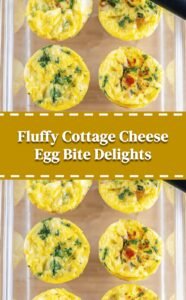 Cottage Cheese Egg Bite Delights
