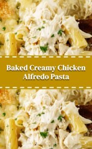 Creamy Chicken Alfredo Casserole
