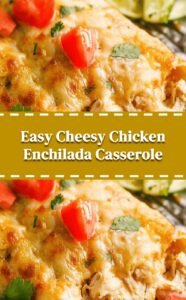 Creamy Chicken Enchilada Bake