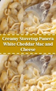 Creamy Stovetop Panera-Style Mac and Cheese
