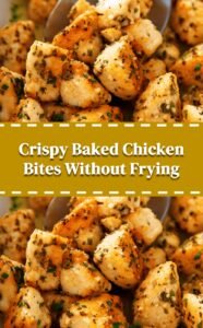 Crispy Baked Chicken Bites