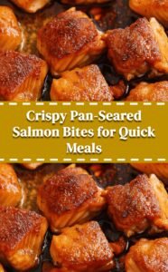 Crispy Pan-Seared Salmon Bites
