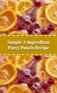 Easy 3-Ingredient Party Punch