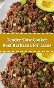 Easy Slow Cooker Beef Barbacoa for Tacos