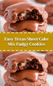 Easy Texas Sheet Cake Mix Cookies