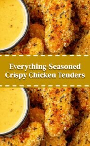 Everything-Seasoned Crispy Chicken Tenders