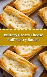 Flaky Puff Pastry Cream Cheese Danish Delight