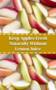 Fresh Apple Hack: Prevent Browning Without Lemon