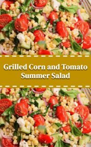 Grilled Corn Tomato Summer Salad