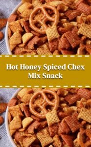 Hot Honey Spiced Chex Mix