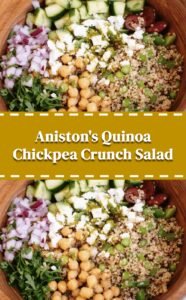 Jennifer Aniston's Quinoa Chickpea Crunch Salad