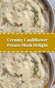 Lightened-Up Cauliflower Potato Mash