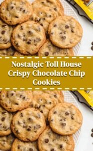 Nostalgic Toll House Chocolate Chip Cookies