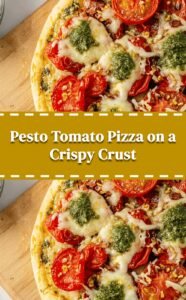 Pesto Tomato Pizza Delight